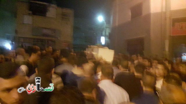  ام الفحم: المئات في تشييع جثمان المرحوم محمد رأفت سعادة ضحية حادثة إطلاق النار
